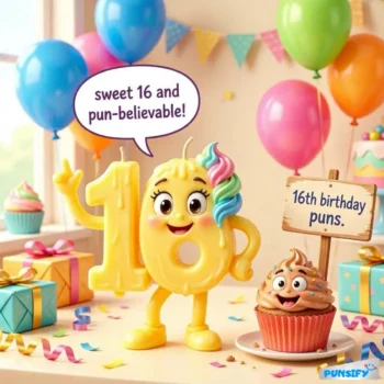 167+ Hilarious 16th Birthday Puns for a Celebration Full of Laughter in 2026