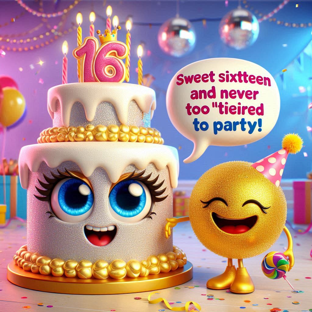 16th Birthday Puns