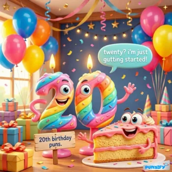 175+ Hilarious 20th Birthday Puns and Jokes to Celebrate Two Decades of Fun in 2026