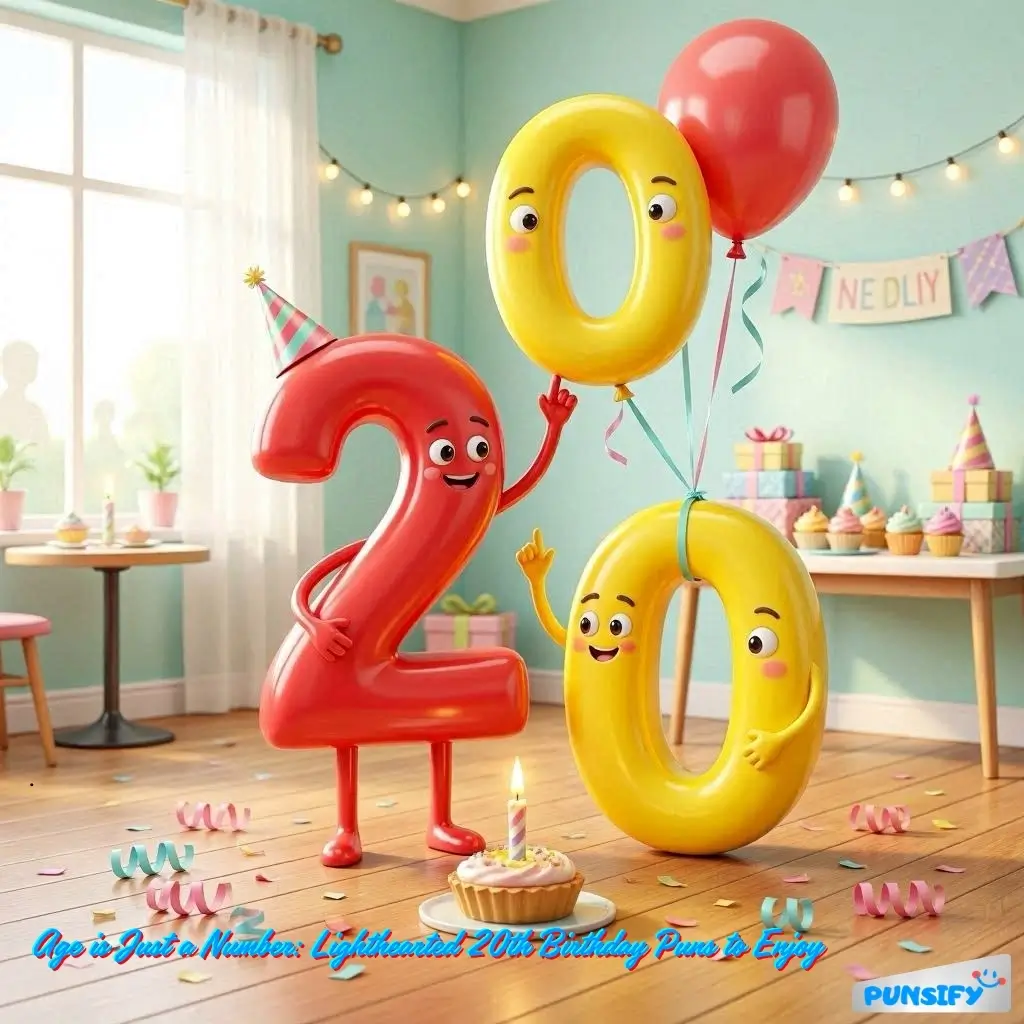 175+ Hilarious 20th Birthday Puns and Jokes to Celebrate Two Decades of Fun in 2026