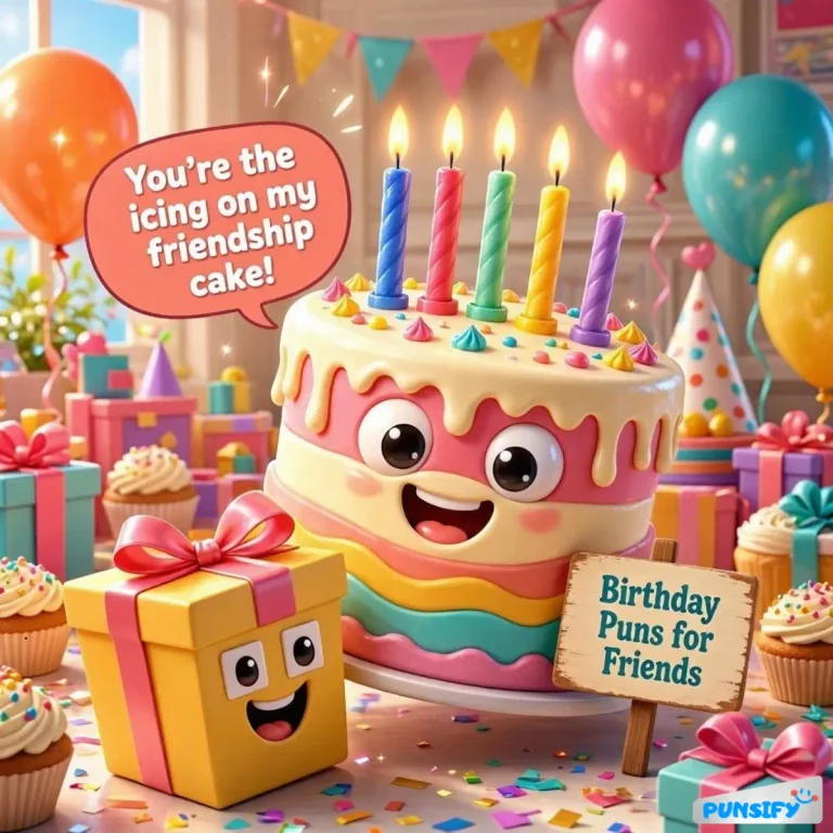 Birthday Puns for Friends