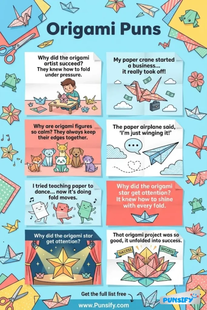 179+ Hilarious Origami Puns & Jokes To Keep Your Humor Crisp And Well-Folded