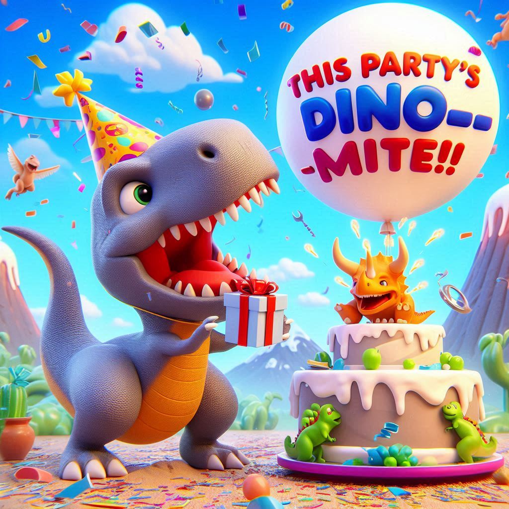 Dinosaur Birthday Puns
