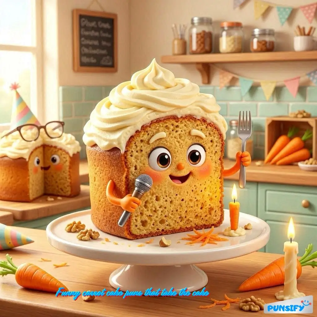 179+ Funny Carrot Cake Puns That Will Make You Laugh and Crave a Slice of Sweetness in 2026