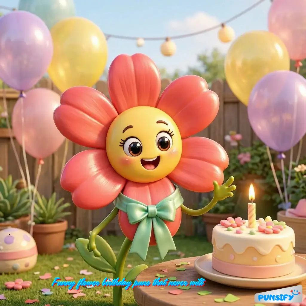 169+ Flower Birthday Puns to Brighten Your Celebration with Laughter and Joy