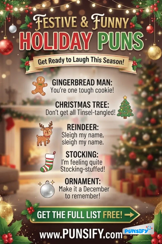 193+ Holiday Puns That Will Fill Your Season with Laughter and Cheer