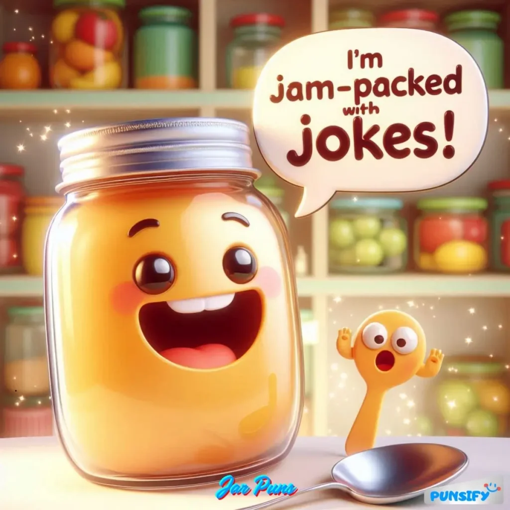 179+ Hilarious Jar Puns and Jokes That Are Packed Tight With Humor and Good Vibes