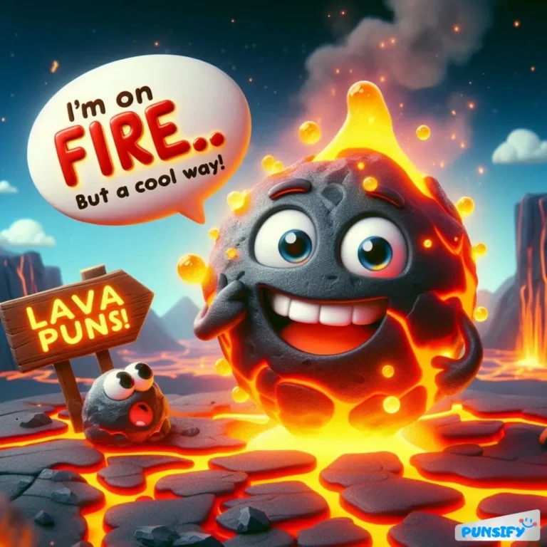 185+ Hilarious Lava Puns to Keep the Jokes Flowing Like Hot Magma