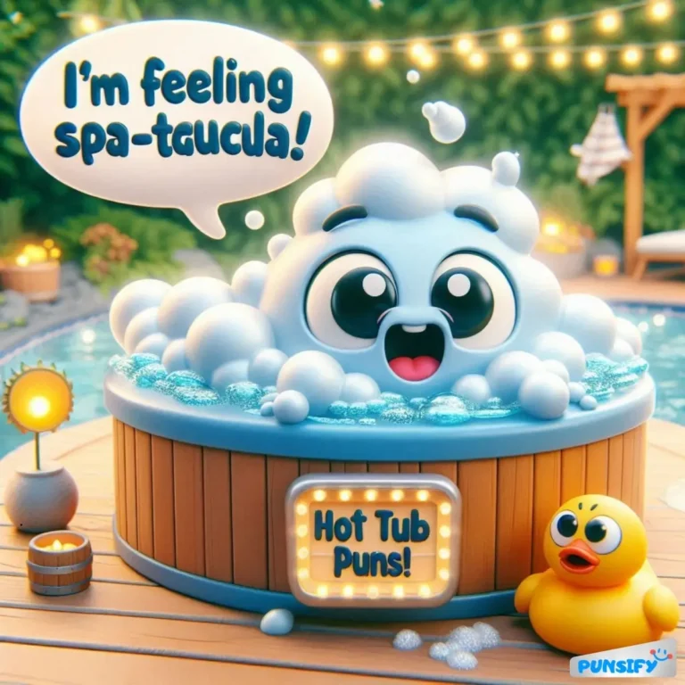 187+ Hilarious Hot Tub Puns and Jokes That Will Make You Bubble Over with Laughter and Soak Up the Fun