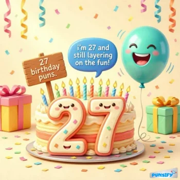 157+ Hilarious 27 Birthday Puns to Make Your Celebration Unforgettable