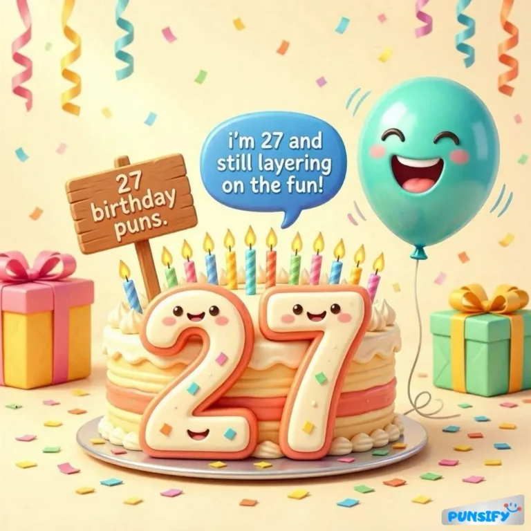 27 Birthday Puns