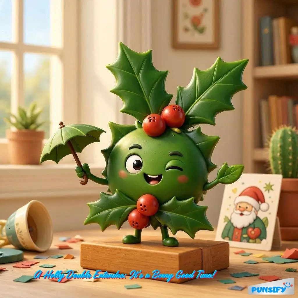 169+ Hilarious Holly Puns That’ll Leave You Bursting With Festive Cheer
