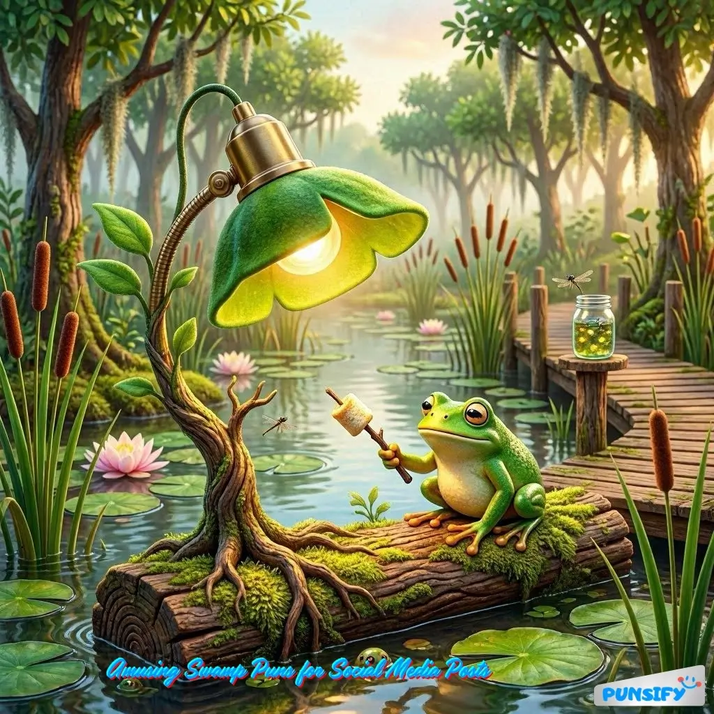 189+ Hilarious Swamp Puns & Jokes to Make You Chuckle and Dive into Hilarious Humor Adventures