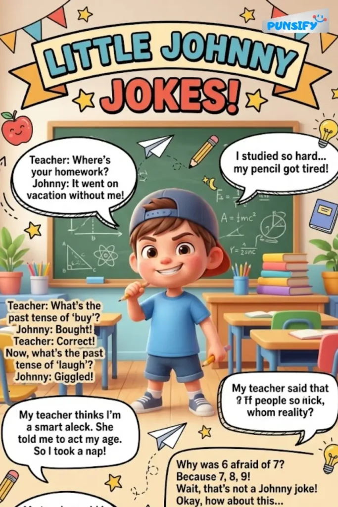 187+ Hilarious Little Johnny Jokes That Will Keep Your Family Laughing Together