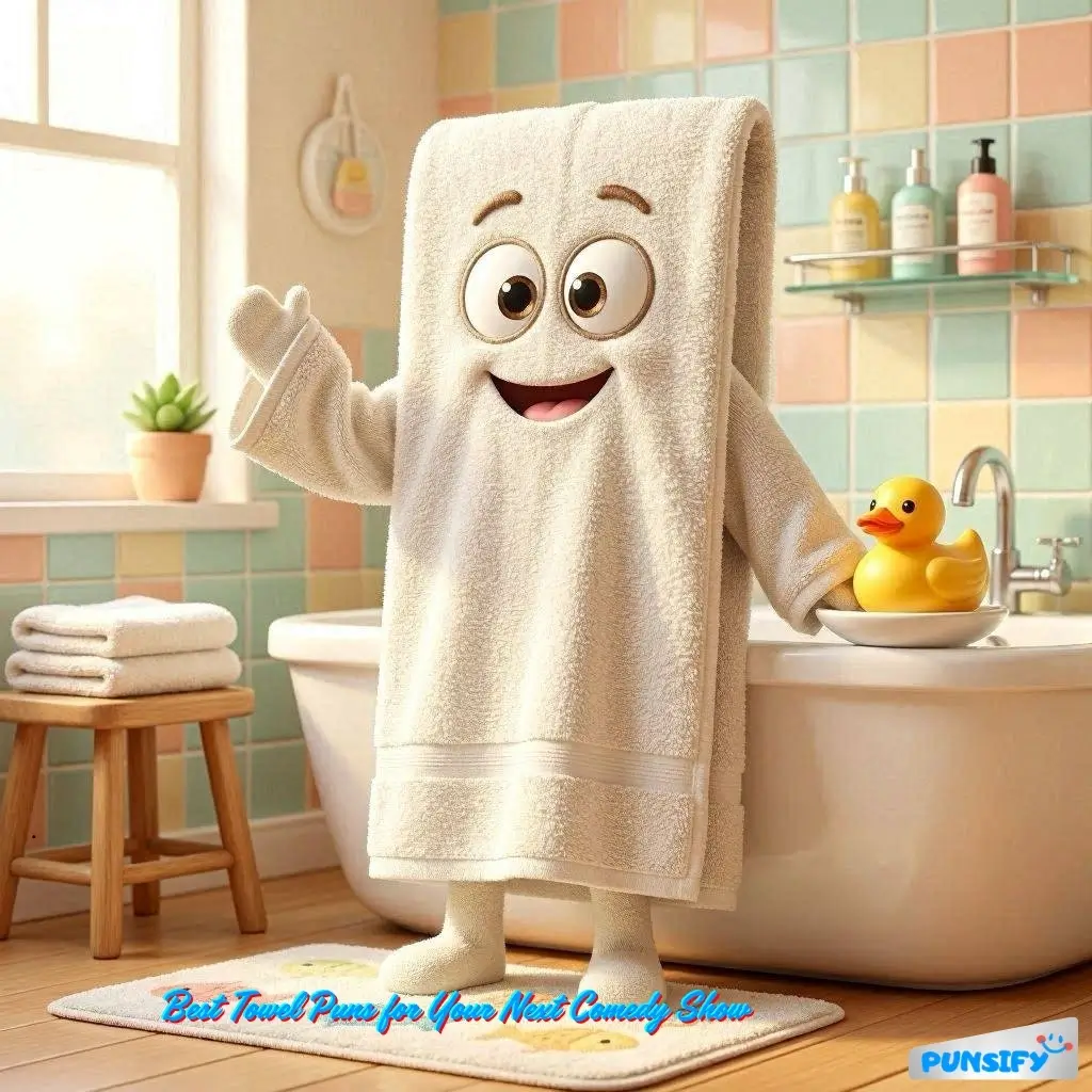 167+ Hilarious Towel Puns That Will Dry Your Tears and Bring a Smile to Your Face