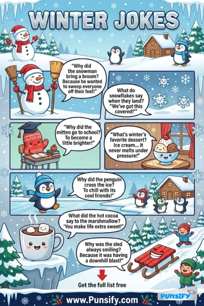 193+ Hilarious Winter Jokes to Warm Your Heart and Bring Joy to the Season in 2026