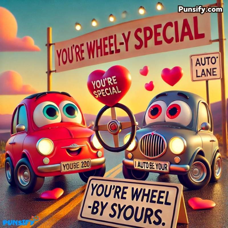 Car Valentines Puns