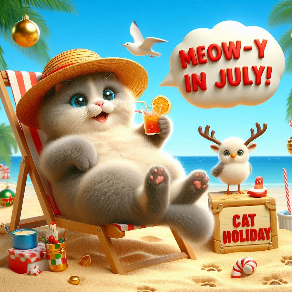 Cat Holiday Puns 1
