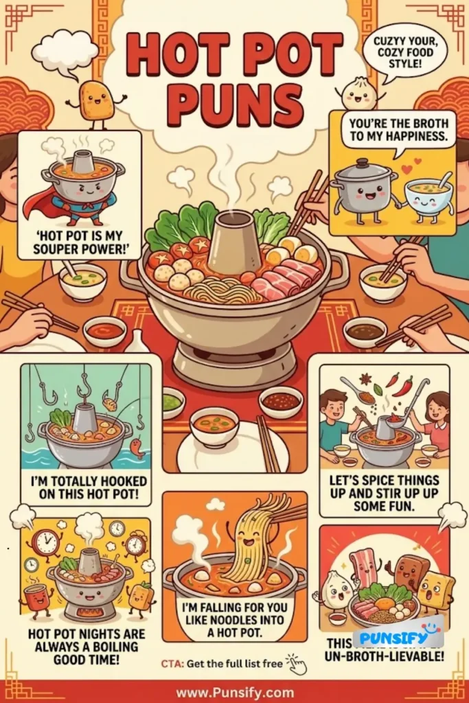 159+ Funny Hot Pot Puns to Spice Up Your Conversations and Make Everyone Laugh in 2026