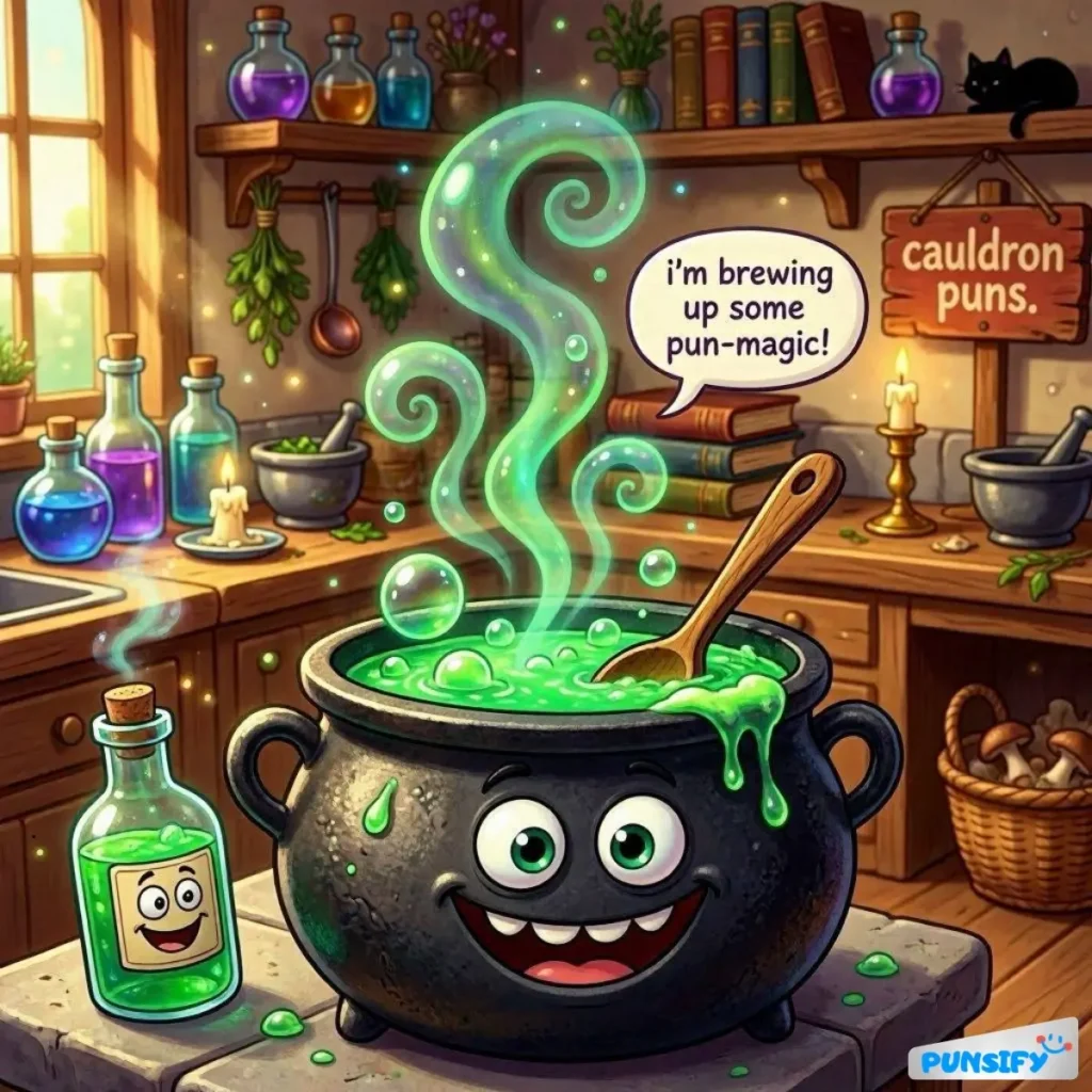 Cauldron Puns