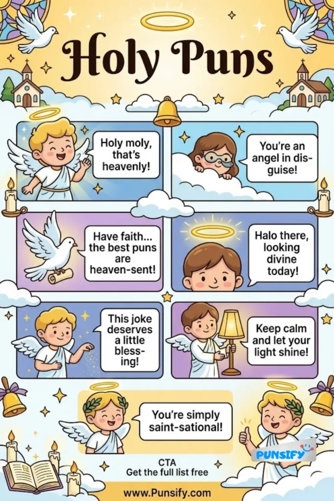179+ Hilarious Holy Puns That Will Bless Your Day with Laughter and Joyful Inspiration in 2026