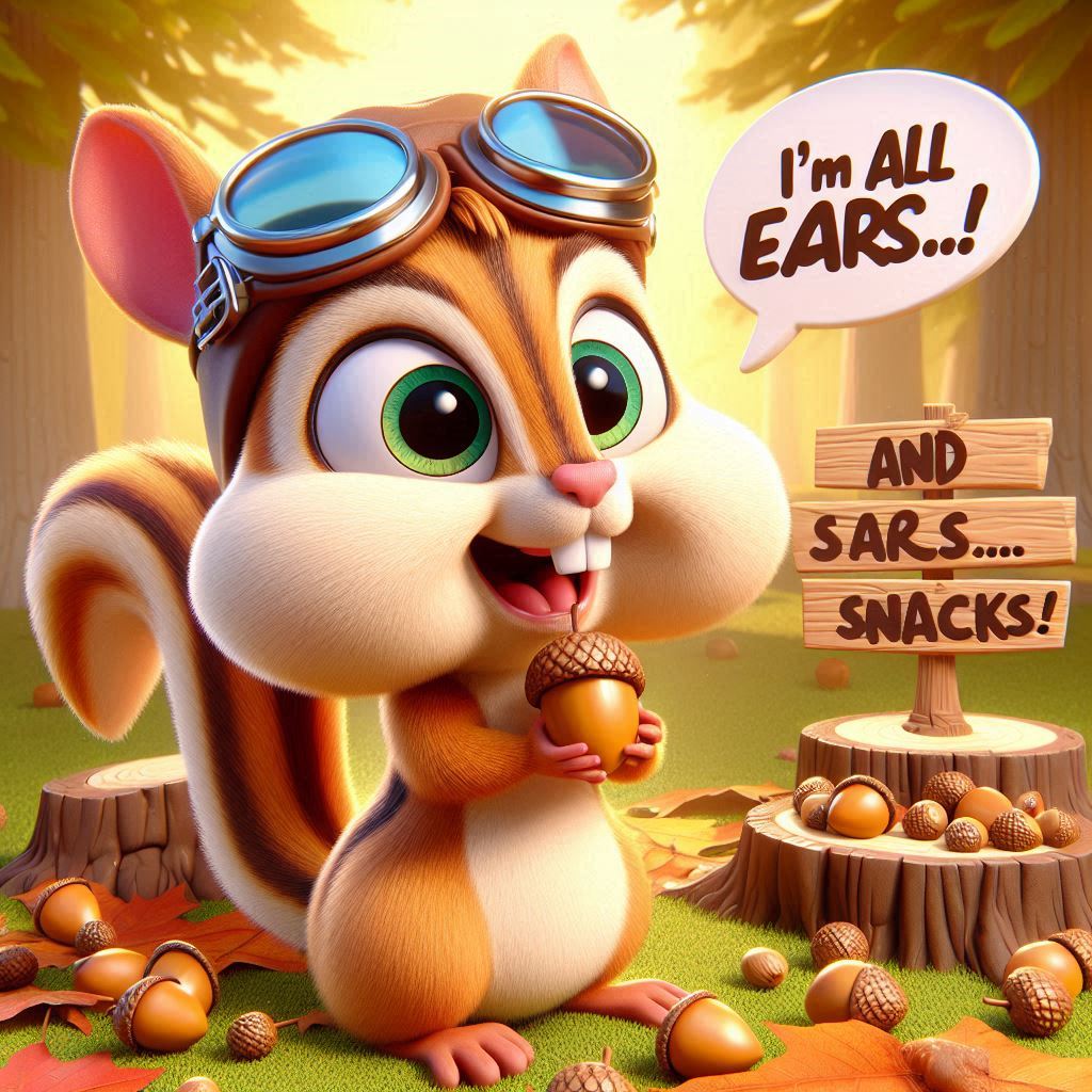 Chipmunk Puns 1