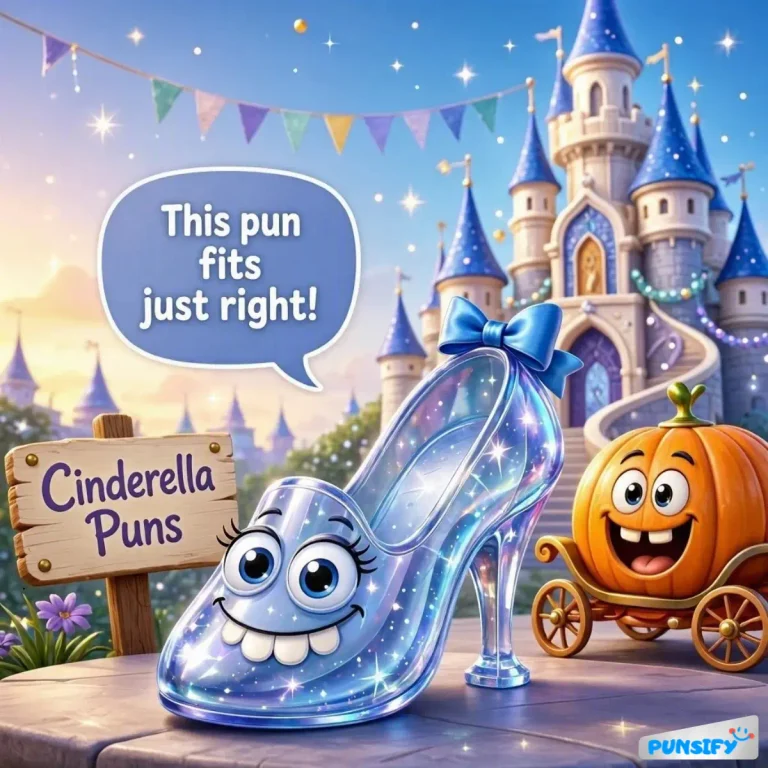 Cinderella Puns