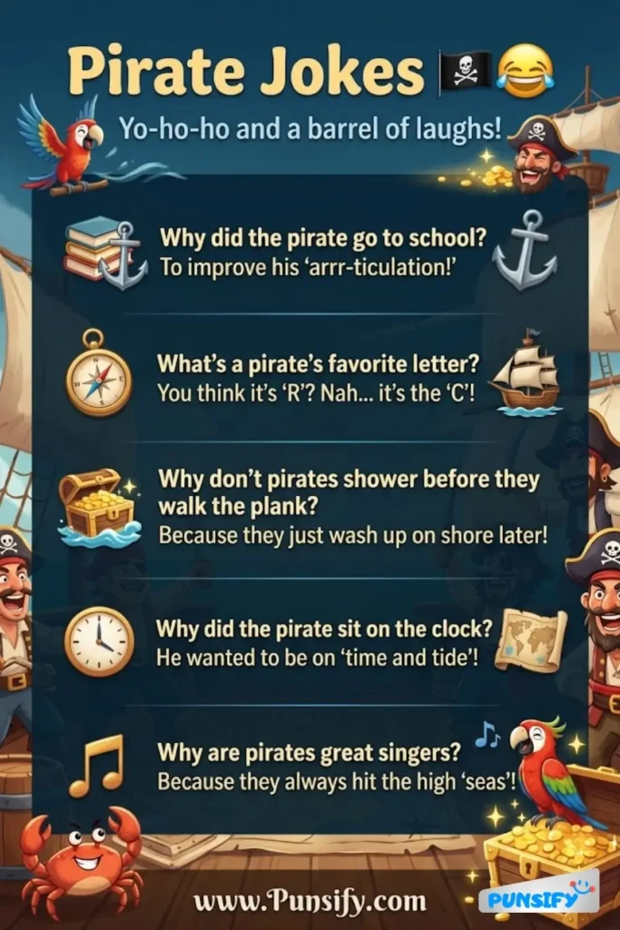 157+ Hilarious Pirate Jokes and Puns to Make You Laugh Like a Swashbuckling Buccaneer