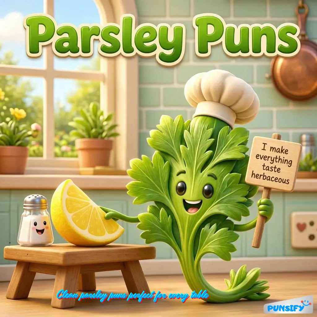 179+ Hilarious Parsley Puns to Spice Up Your Conversations and Bring Joy to Every Meal