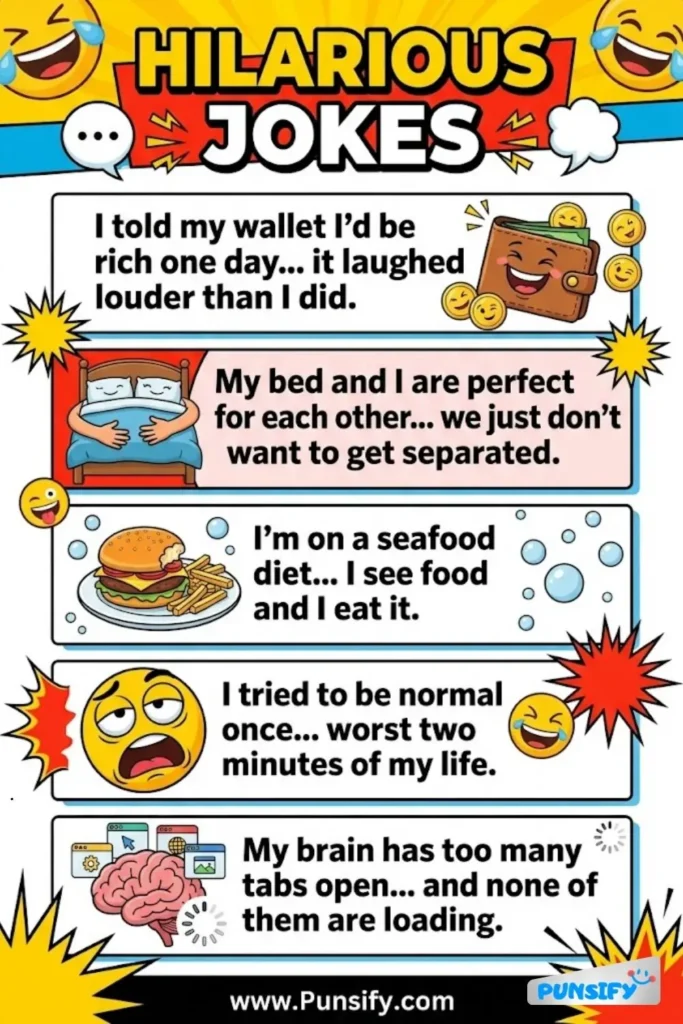 165+ Hilarious Jokes and Puns to Brighten Your Day and Spark Joy for Everyone
