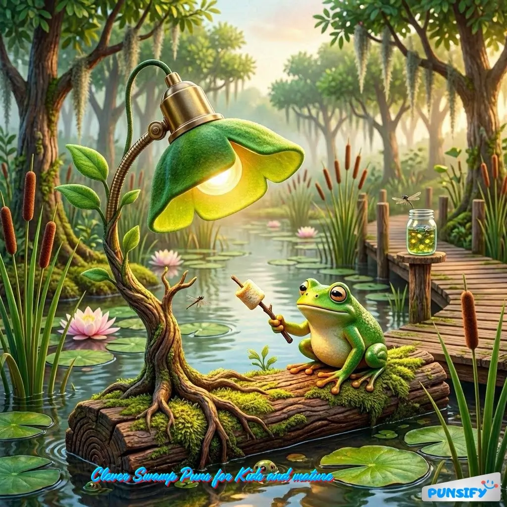 189+ Hilarious Swamp Puns & Jokes to Make You Chuckle and Dive into Hilarious Humor Adventures