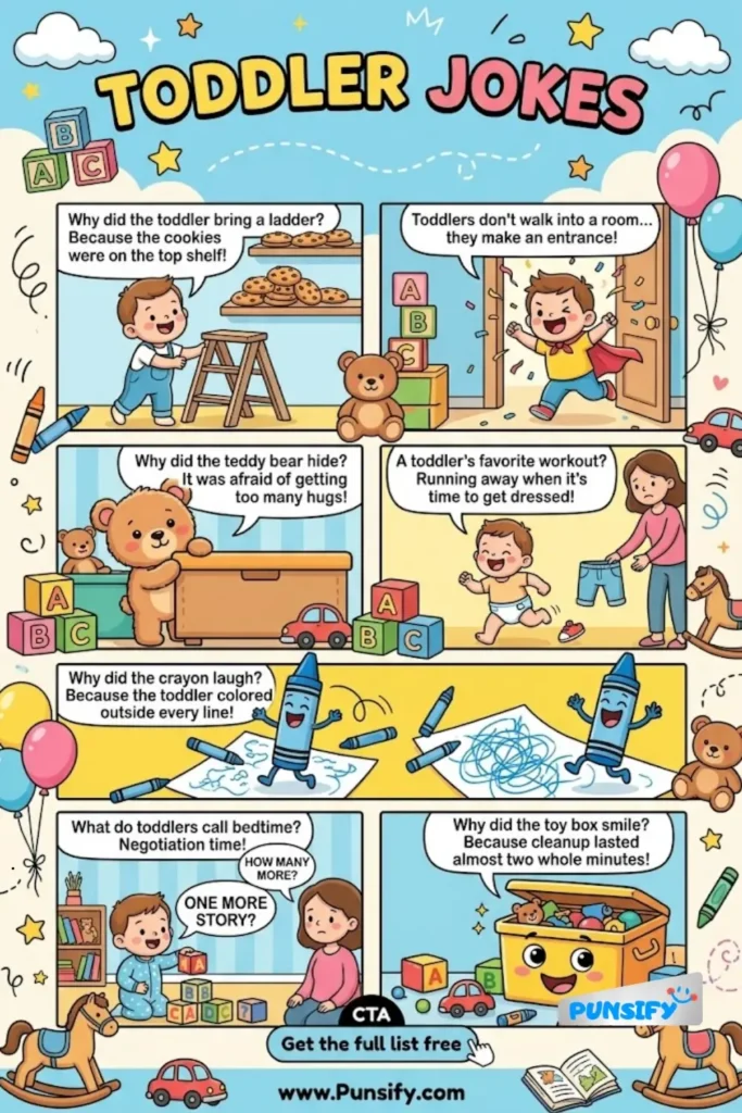 157+ Hilarious Toddler Jokes for Giggles and Grins That Will Brighten Your Day in 2026