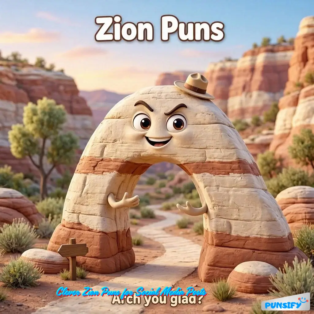 175+ Hilarious Zion Puns That Will Elevate Your Humor and Bring a Smile to Your Day
