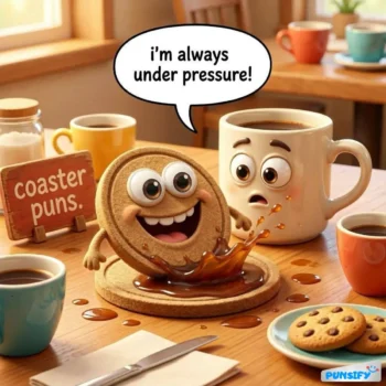187+ Hilarious Coaster Puns That Will Take You on a Hilarious Ride of Fun and Laughter