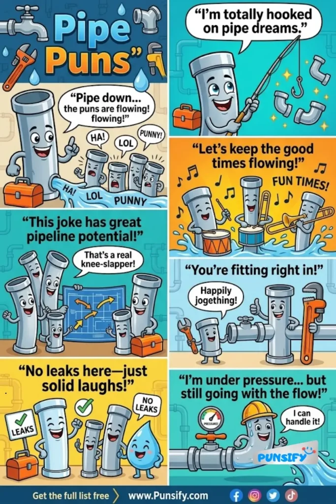 179+ Hilarious Pipe Puns That Will Make You Laugh and Flow with Creativity and Fun