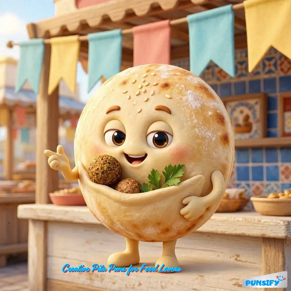 163+ Funny Pita Puns That Will Wrap You in Laughter and Spice Up Your Conversations