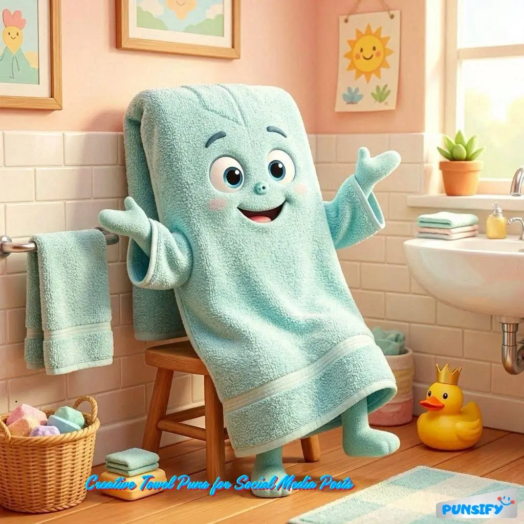 167+ Hilarious Towel Puns That Will Dry Your Tears and Bring a Smile to Your Face