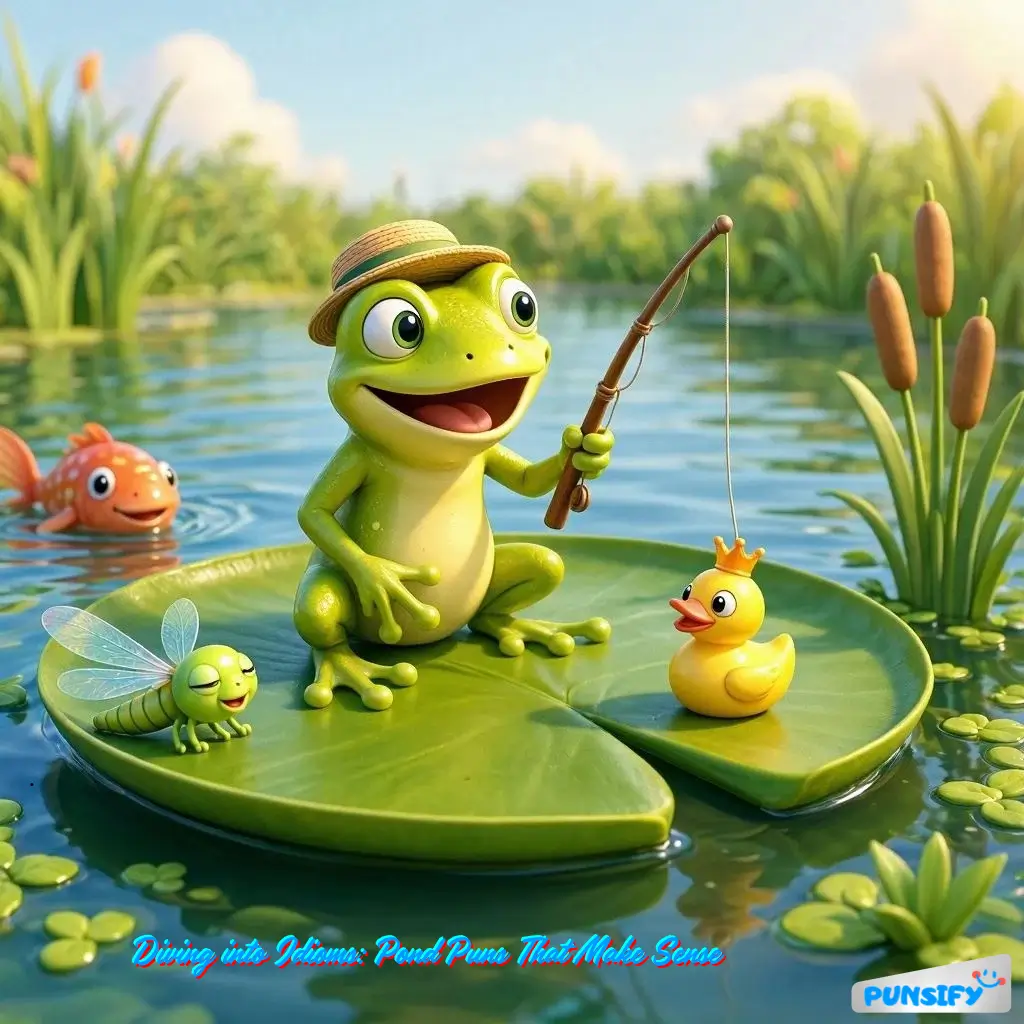 169+ Hilarious Pond Puns to Make a Splash with Your Friends and Family for Endless Fun