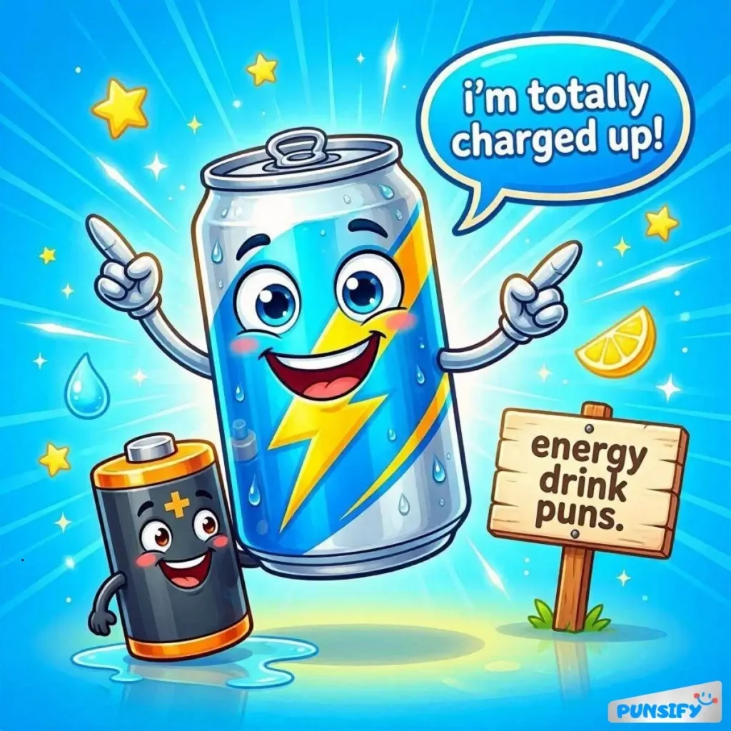 Energy Drink Puns
