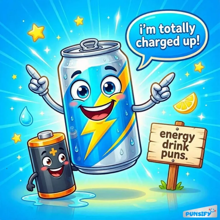 Energy Drink Puns