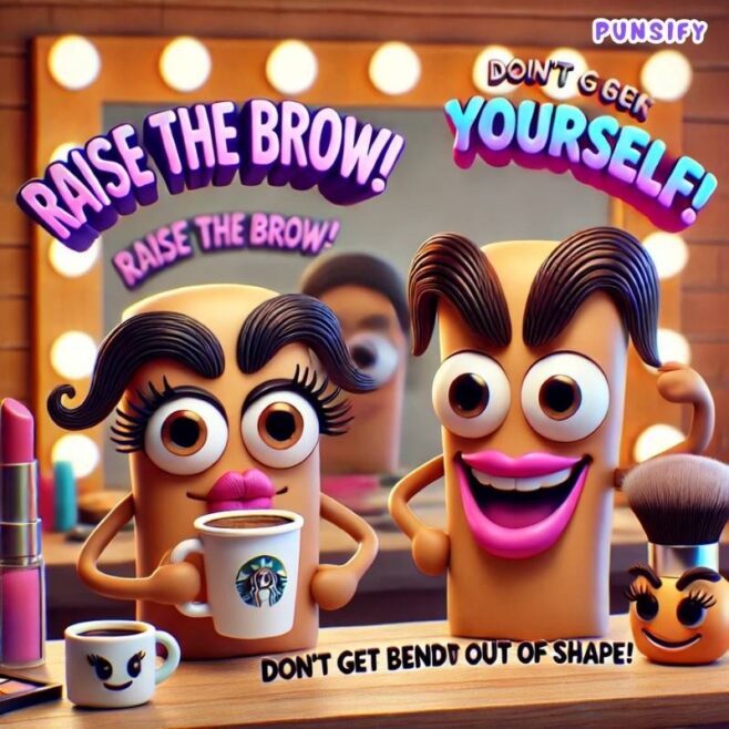Eyebrow Puns