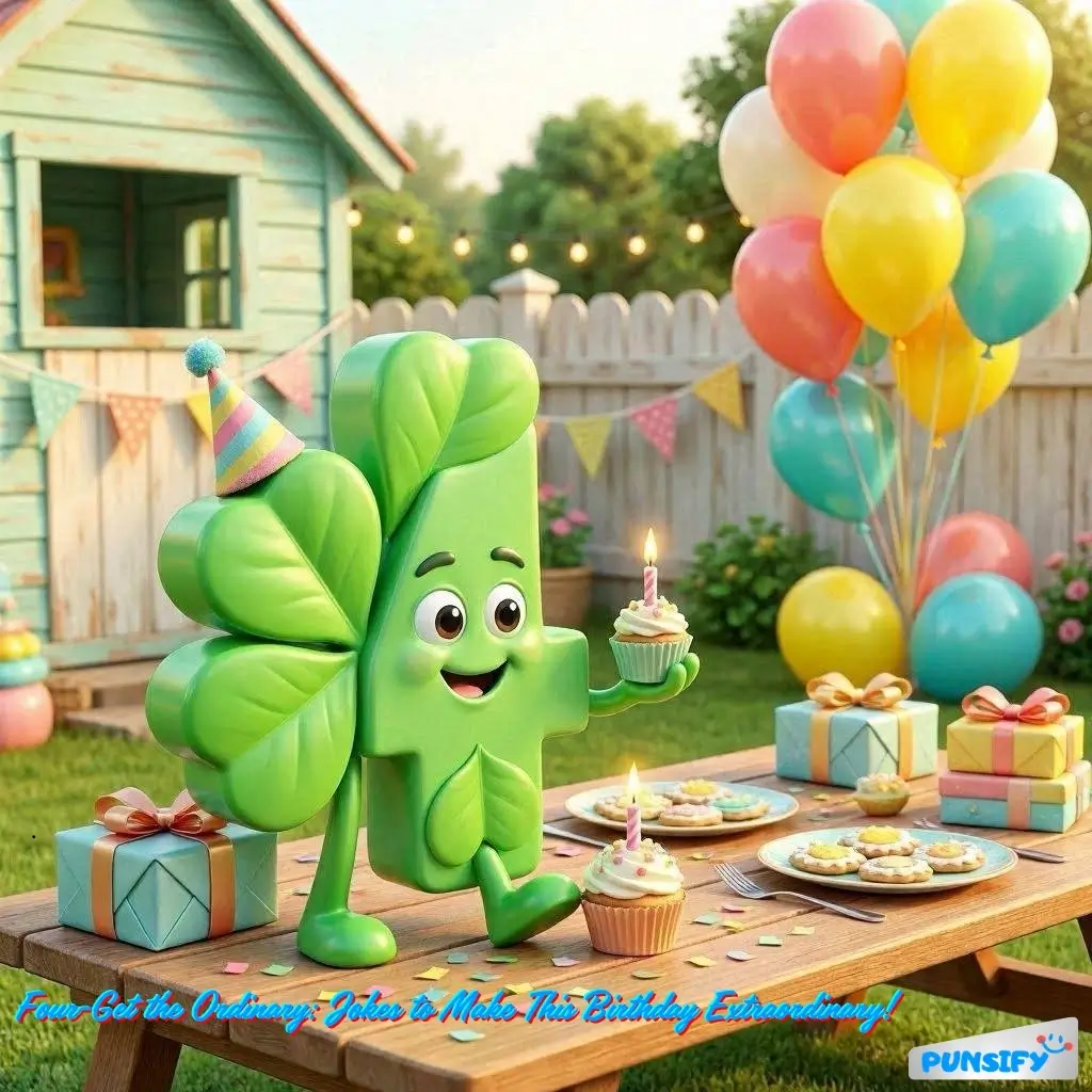 193+ Hilarity Hits with 4th Birthday Puns and Jokes That Will Have You Rolling