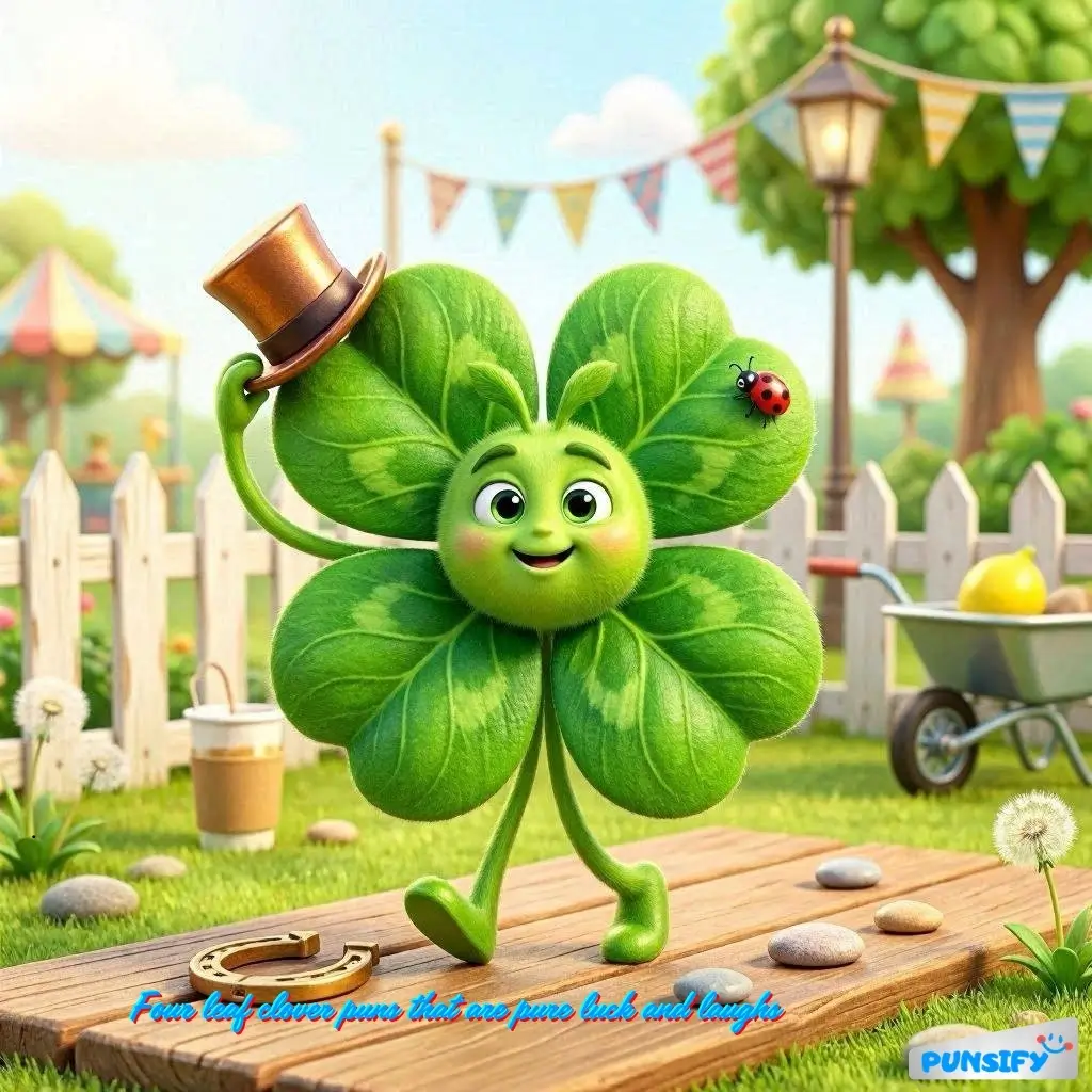 157+ Funny Four Leaf Clover Puns to Brighten Your Day and Spread Good Luck Everywhere in 2026