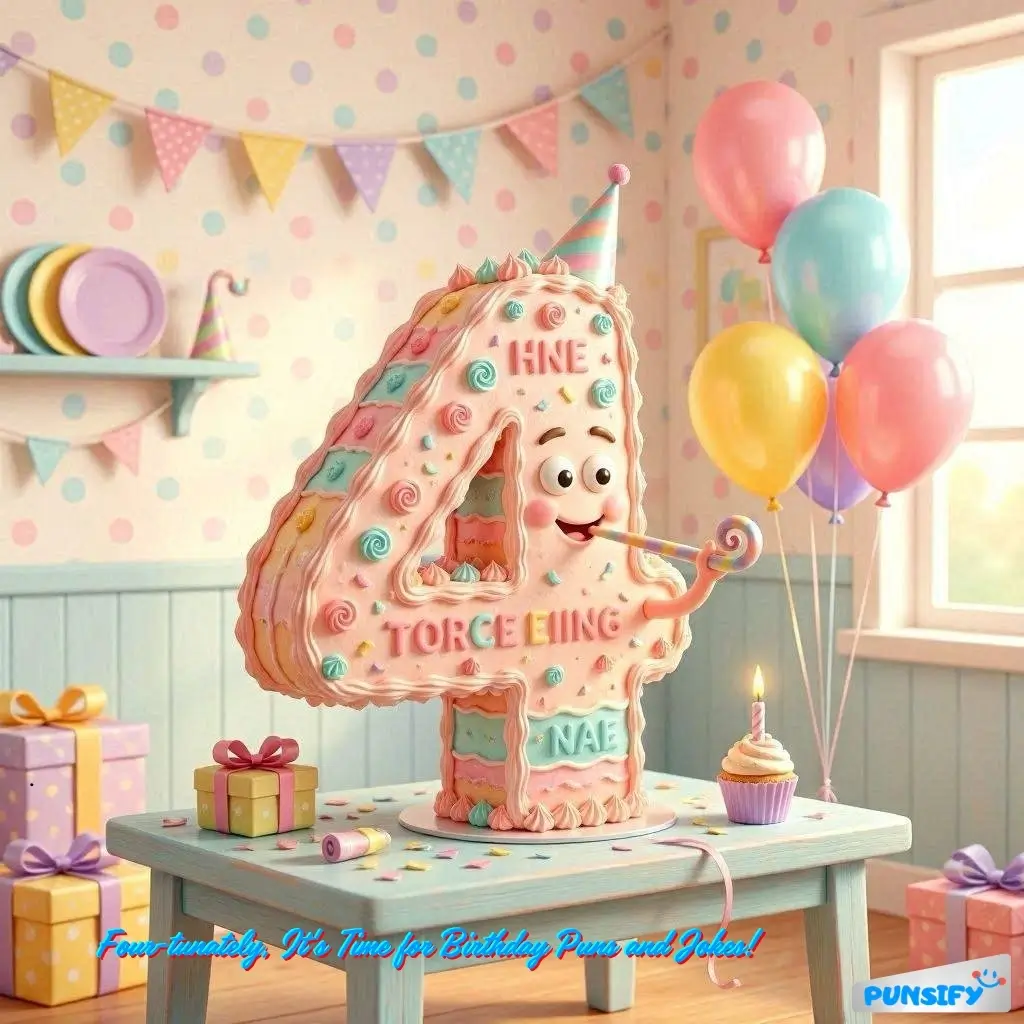 193+ Hilarity Hits with 4th Birthday Puns and Jokes That Will Have You Rolling