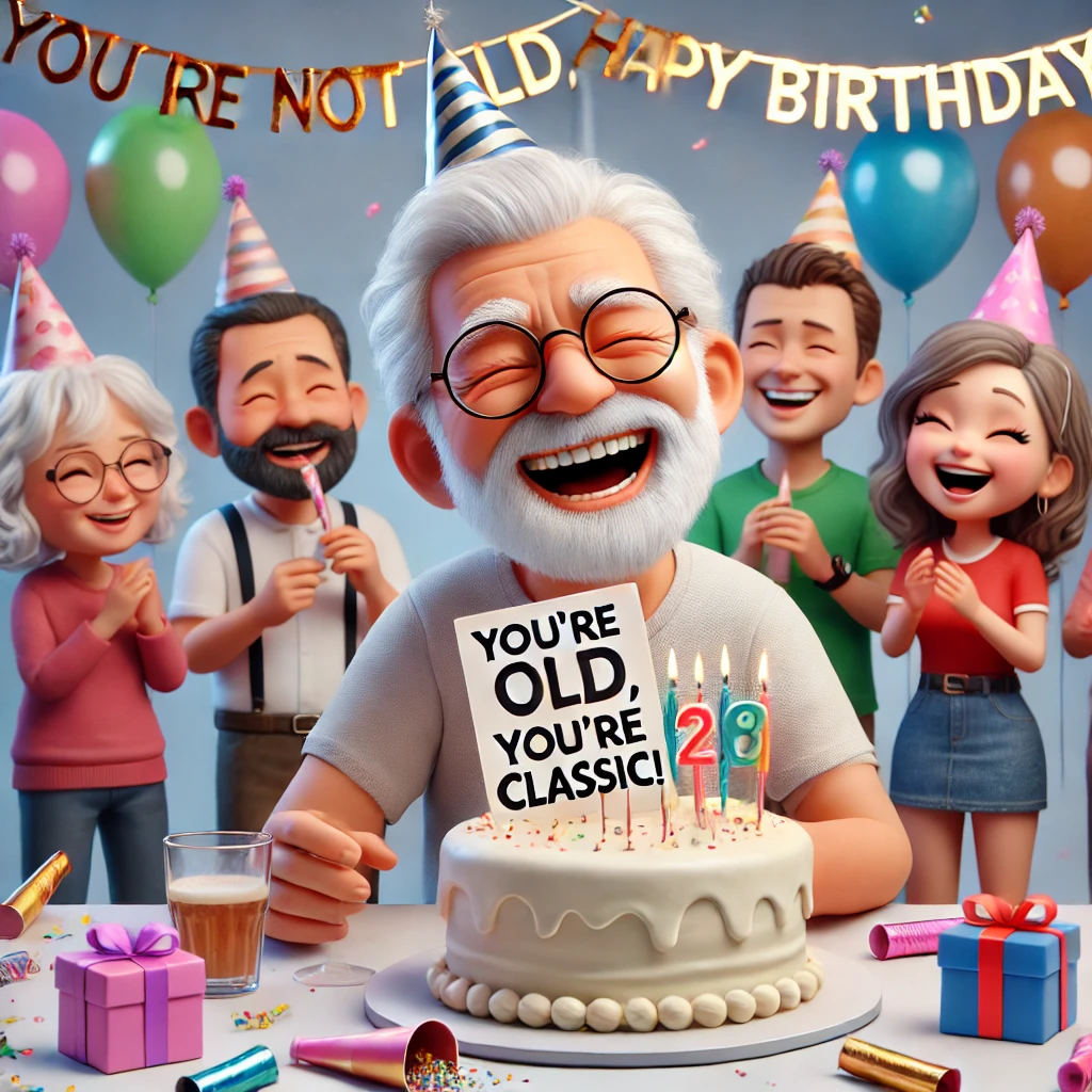 Funny Birthday Old Man Jokes QA