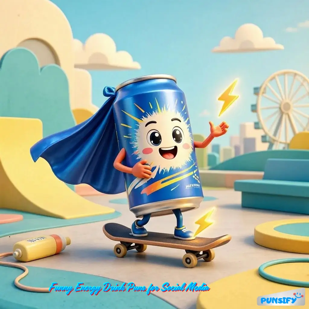 159+ Hilarious Energy Drink Puns That’ll Boost Your Mood With Fizzy Fun