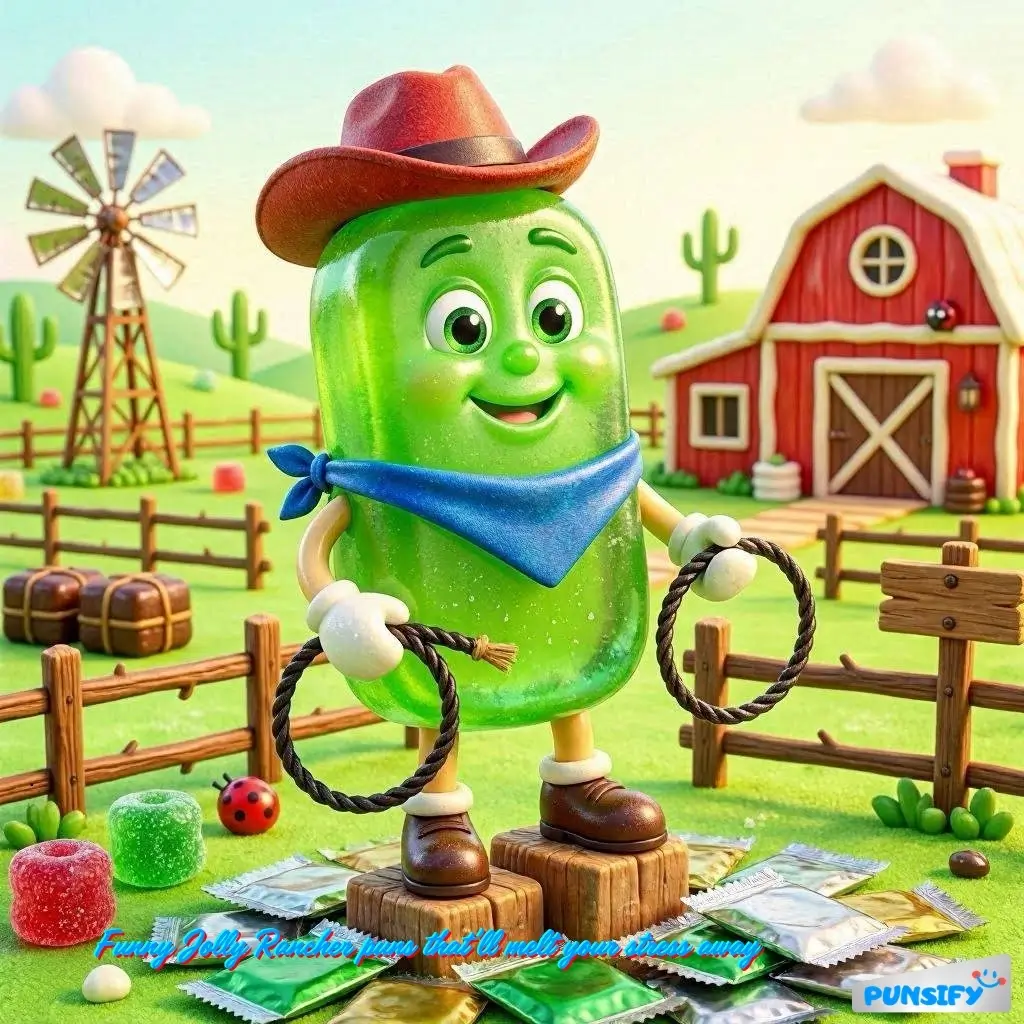 187+ Hilarious Jolly Rancher Puns That Will Sweeten Your Day and Bring a Smile to Your Face