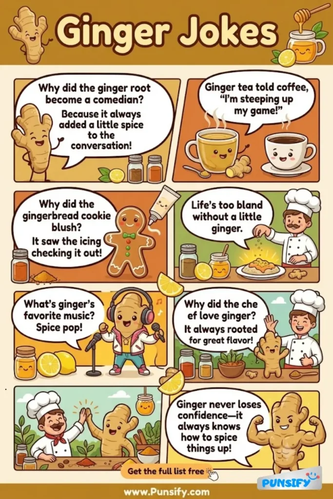 167+ Hilarious Ginger Jokes and Puns to Spice Up Your Laughs in 2026