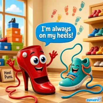 179+ Hilarious Heel Puns That’ll Keep You On Your Toes