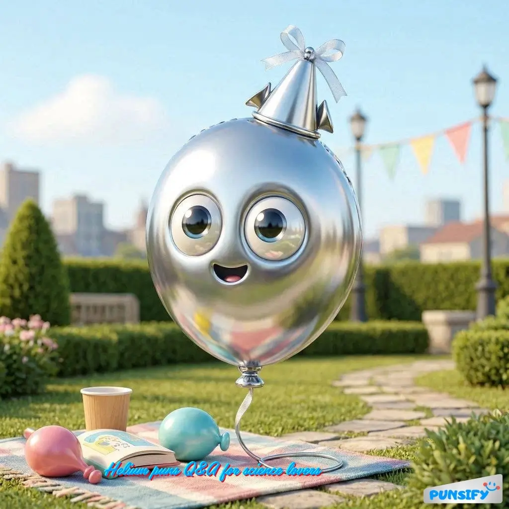 199+ Hilarious Helium Puns That Will Lift Your Spirits and Inflate Your Sense of Humor